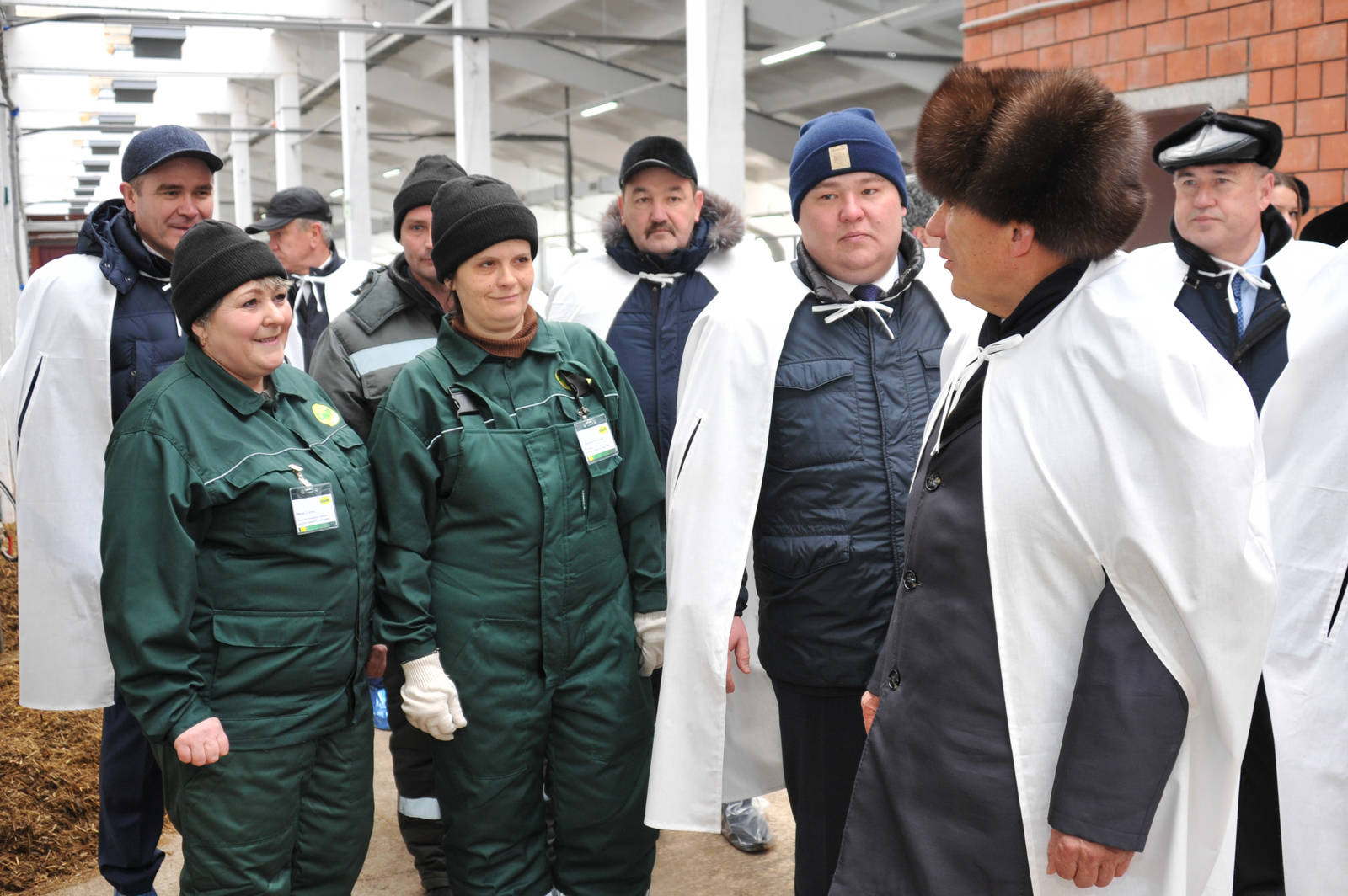 Рабочая поездка Президента РТ в Альметьевский муниципальный район