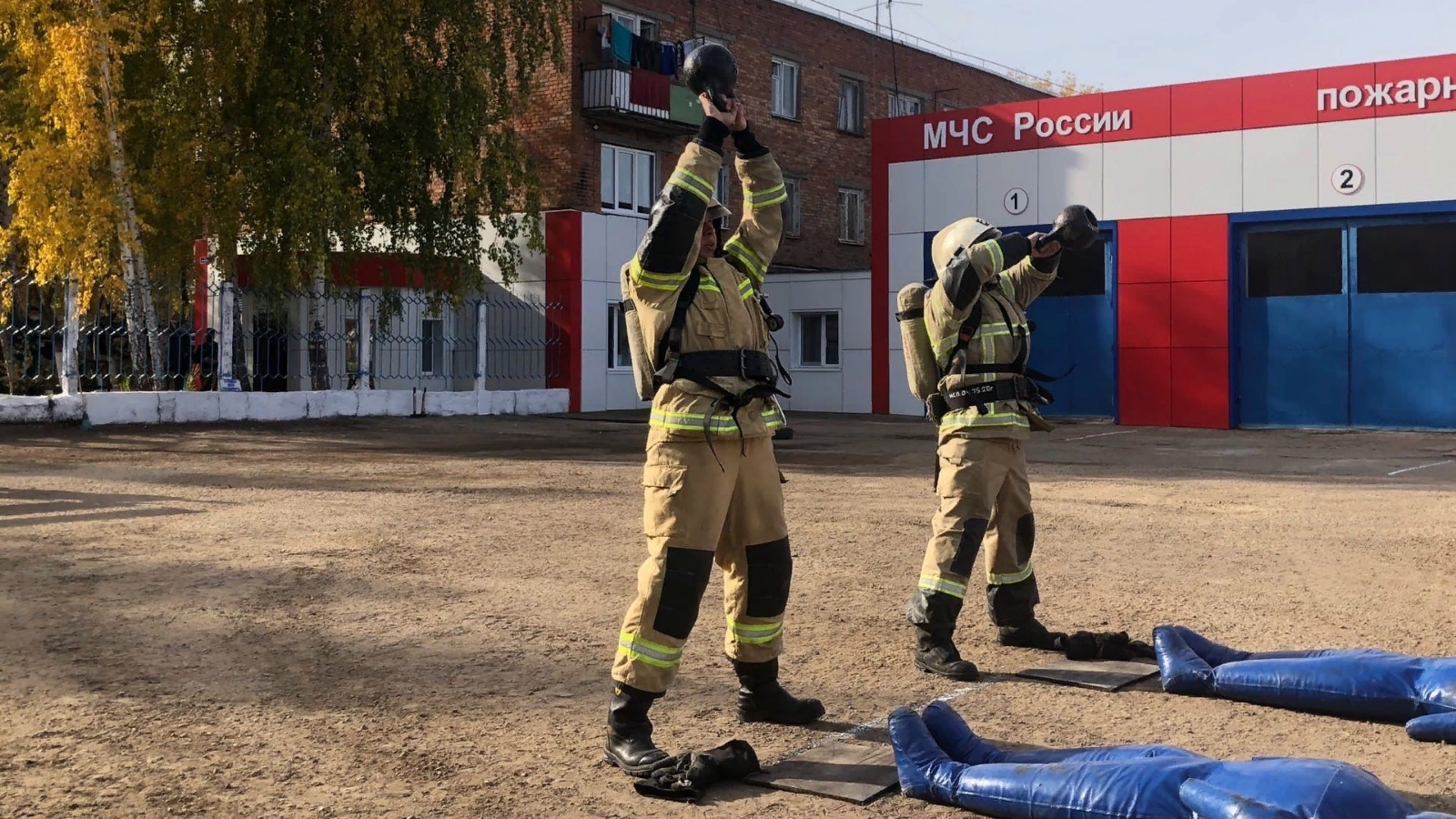 В Менделеевске проходят республиканские соревнования по пожарному  многоборью | 30.09.2020 | Менделеевск - БезФормата