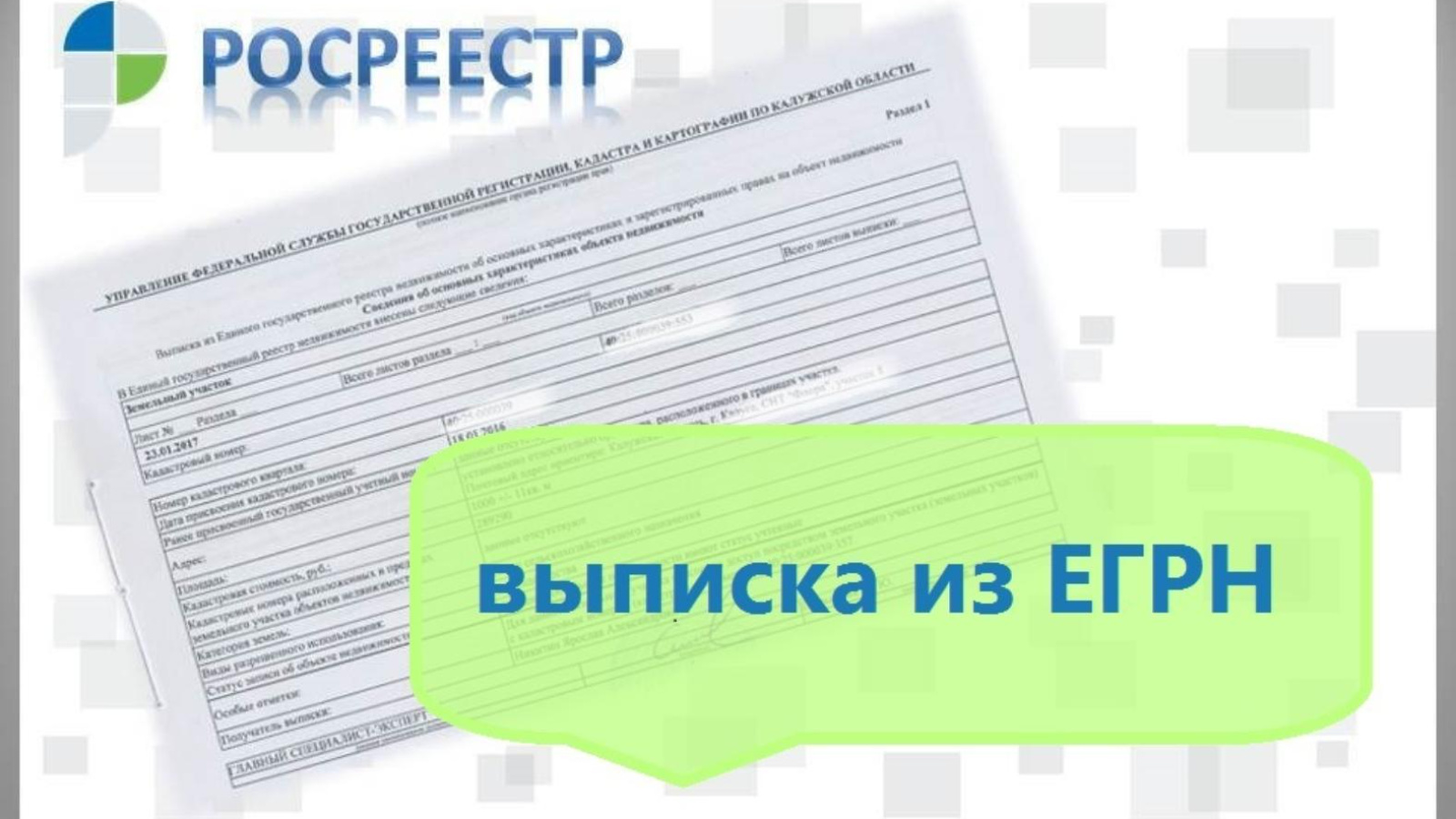 Выписка егрн картинка