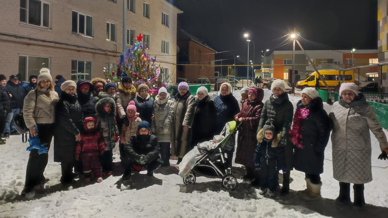 Новогодний праздник для жителей провел ТОС 