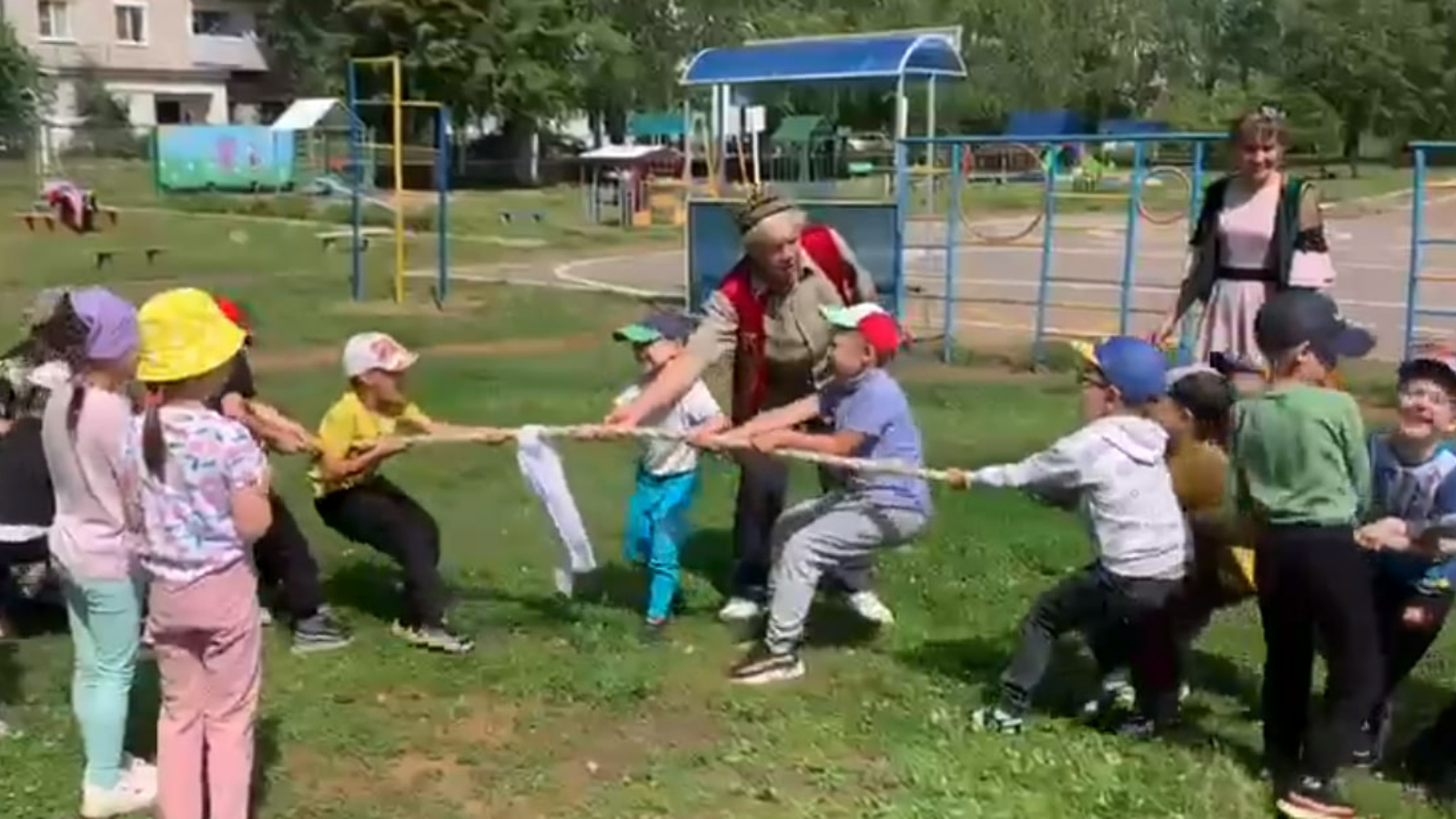 В Нурлатском детском саду прошел детский «Сабантуй» | 09.06.2023 | Нурлат -  БезФормата