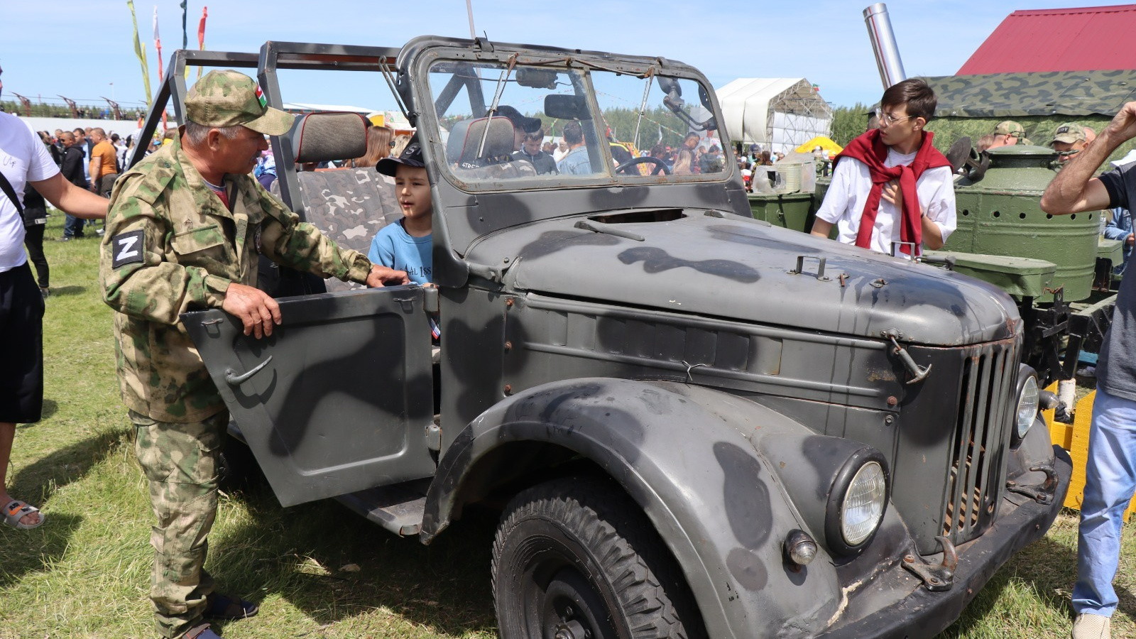 Нурлатский поисковый отряд «Боевое братство» представил боевой трофей:  автомобиль ГАЗ-63 | 25.06.2023 | Нурлат - БезФормата