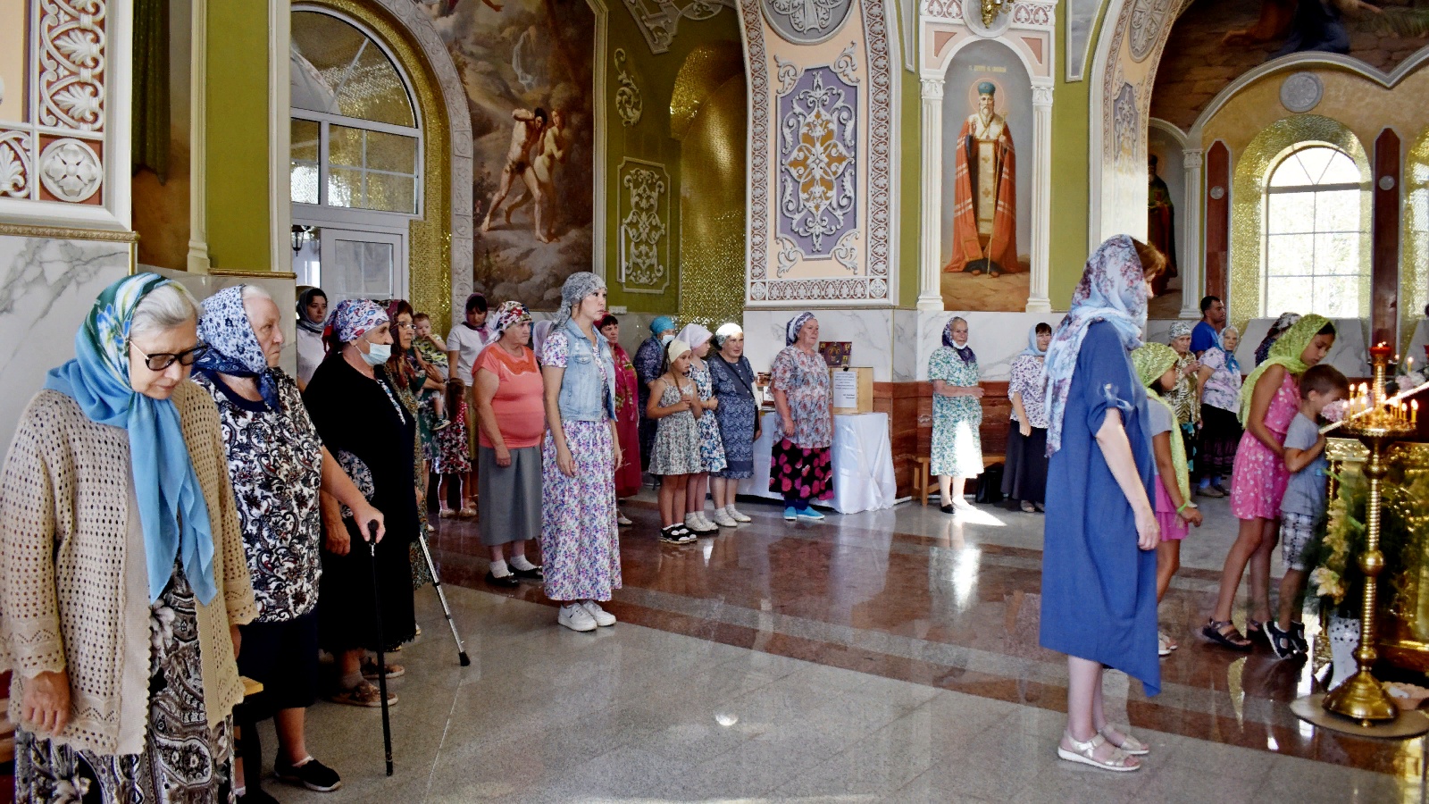 Божественная литургия в храме Святителя Николая Чудотворца в селе Князево |  29.08.2022 | Набережные Челны - БезФормата