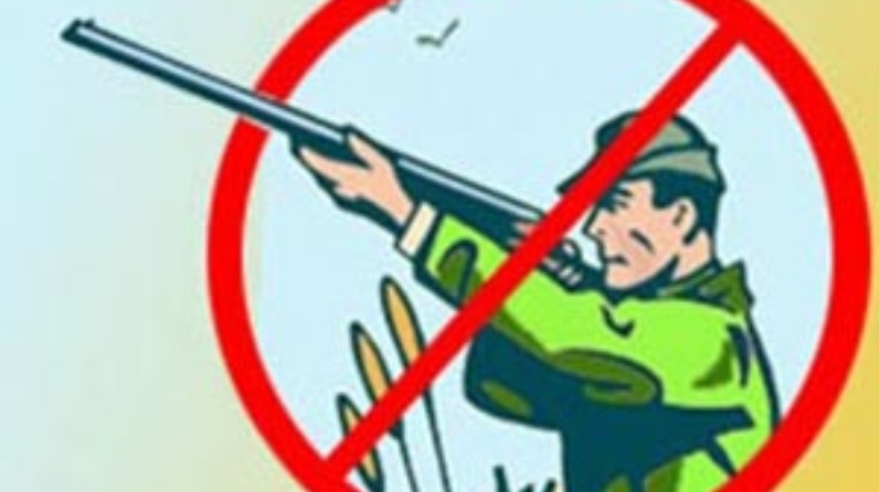 Как выглядит знак охота запрещена