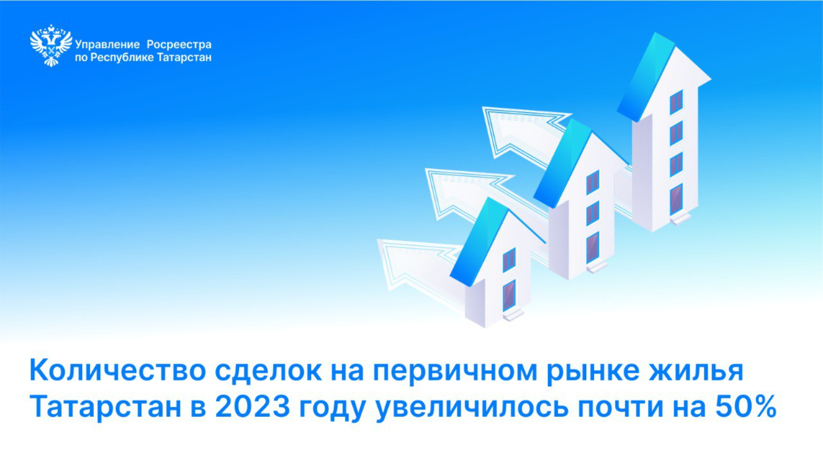 Количество сделок на первичном рынке жилья Татарстана в 2023 году  увеличилось почти на 50% | 22.01.2024 | Казань - БезФормата