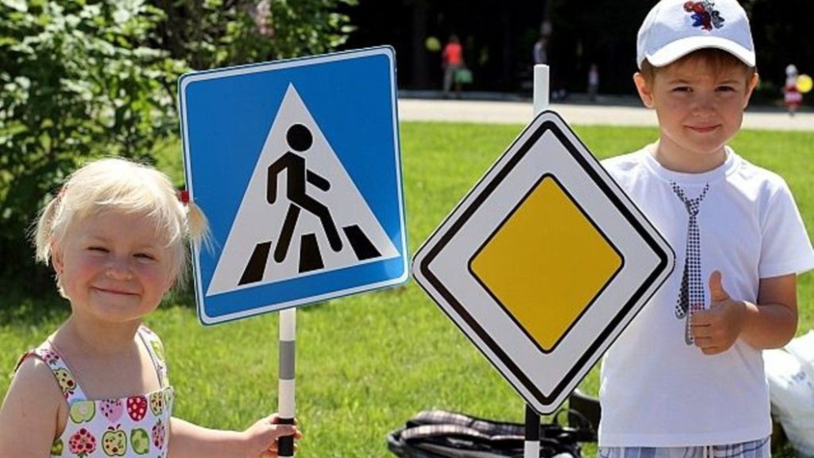 Показать дорожные знаки для детей