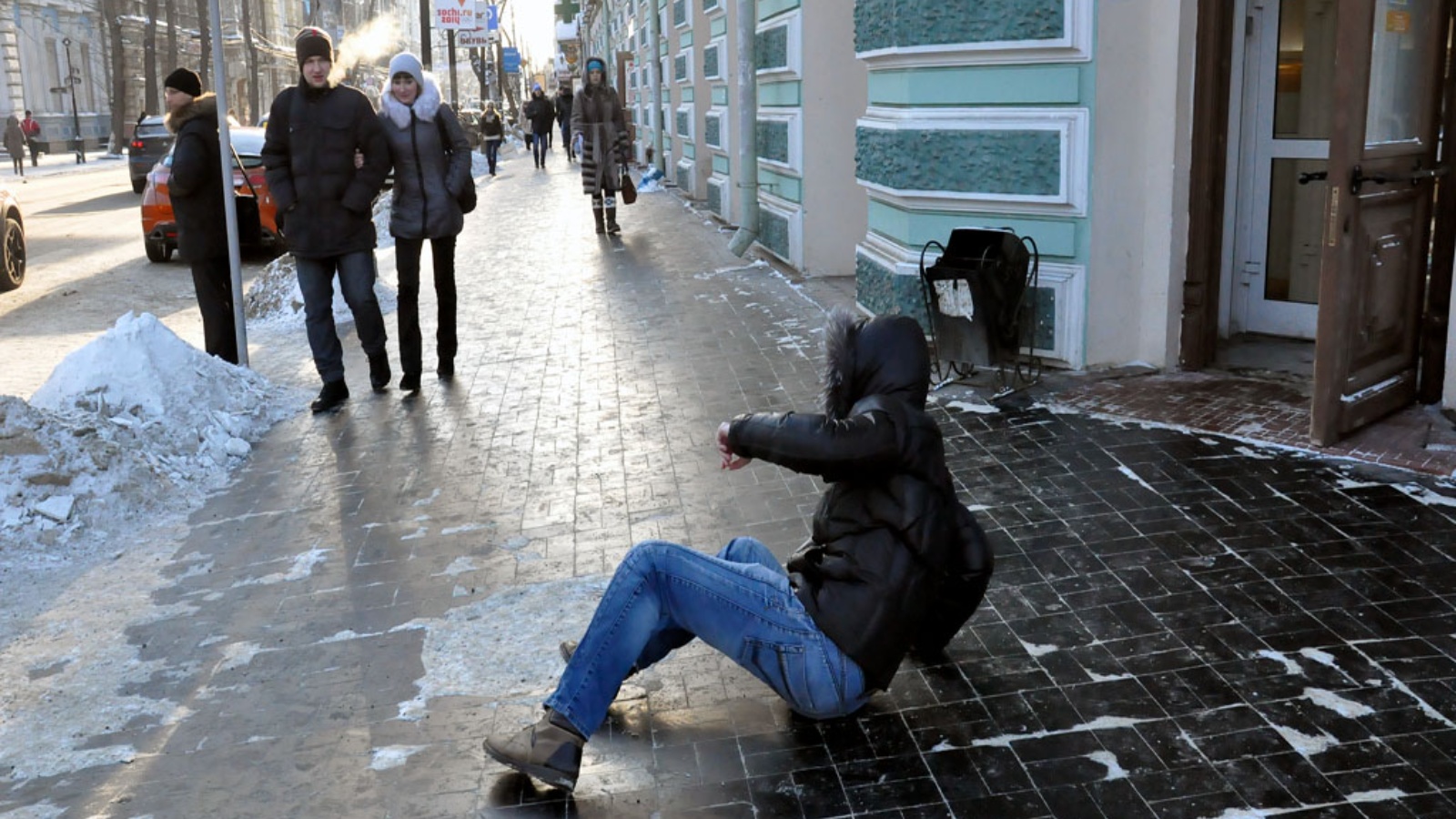 Гололед в краснодаре сегодня