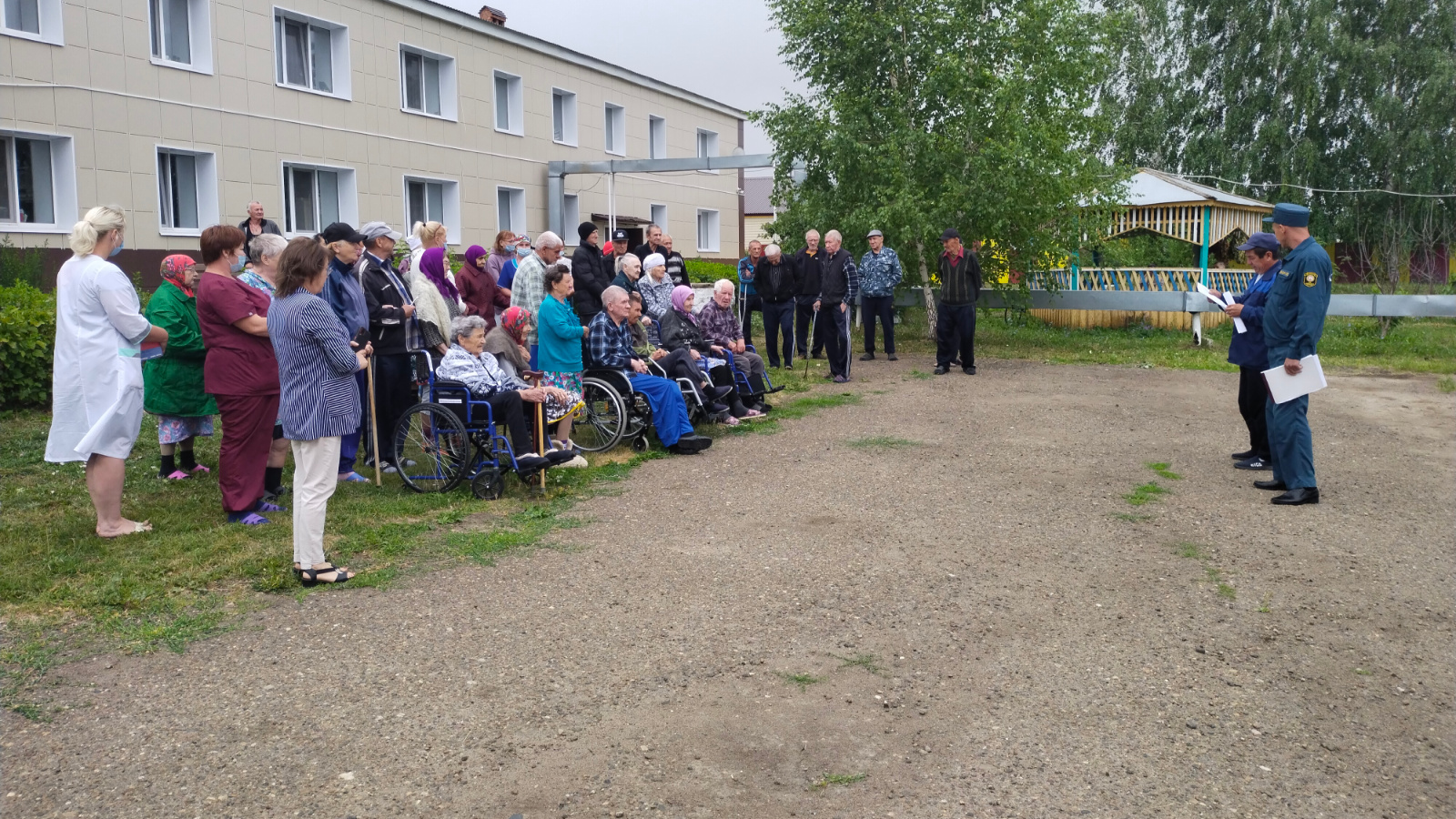 В Тетюшском доме-интернате провели противопожарные мероприятия | 13.07.2023  | Казань - БезФормата