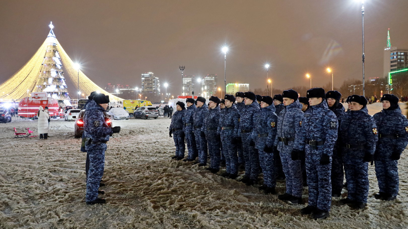 В Татарстане Росгвардия выполнила задачи по охране общественного порядка в новогоднюю ночь