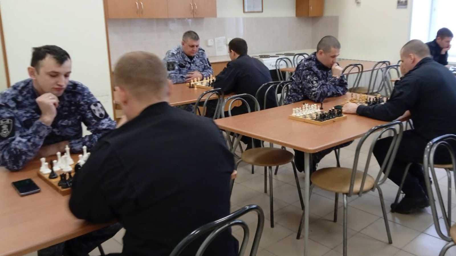 Чемпионат по шахматам среди татарстанских сотрудников Росгвардии прошёл в Казани
