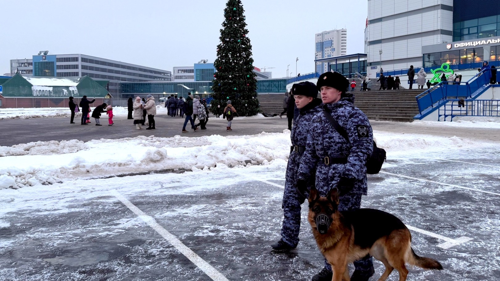 В Казани росгвардейцы приняли участие в обеспечении при проведении республиканской новогодней ёлки