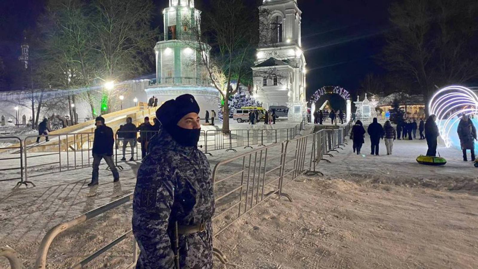 В Татарстане Росгвардия приняла участие в обеспечении безопасности празднования Крещения Господня