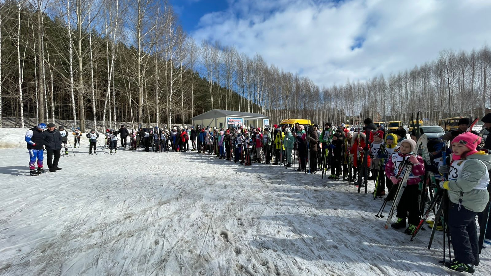 Лыжами с гор