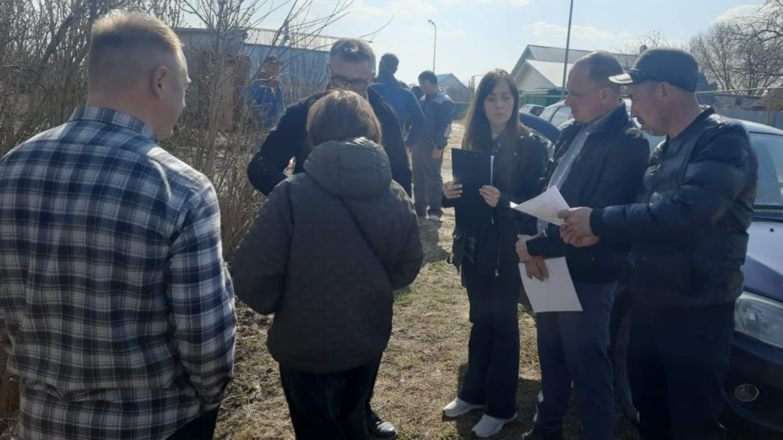 Совещание в парке по ул. Тукая п.г.т. Богатые Сабы | 14.04.2023 | Богатые  Сабы - БезФормата