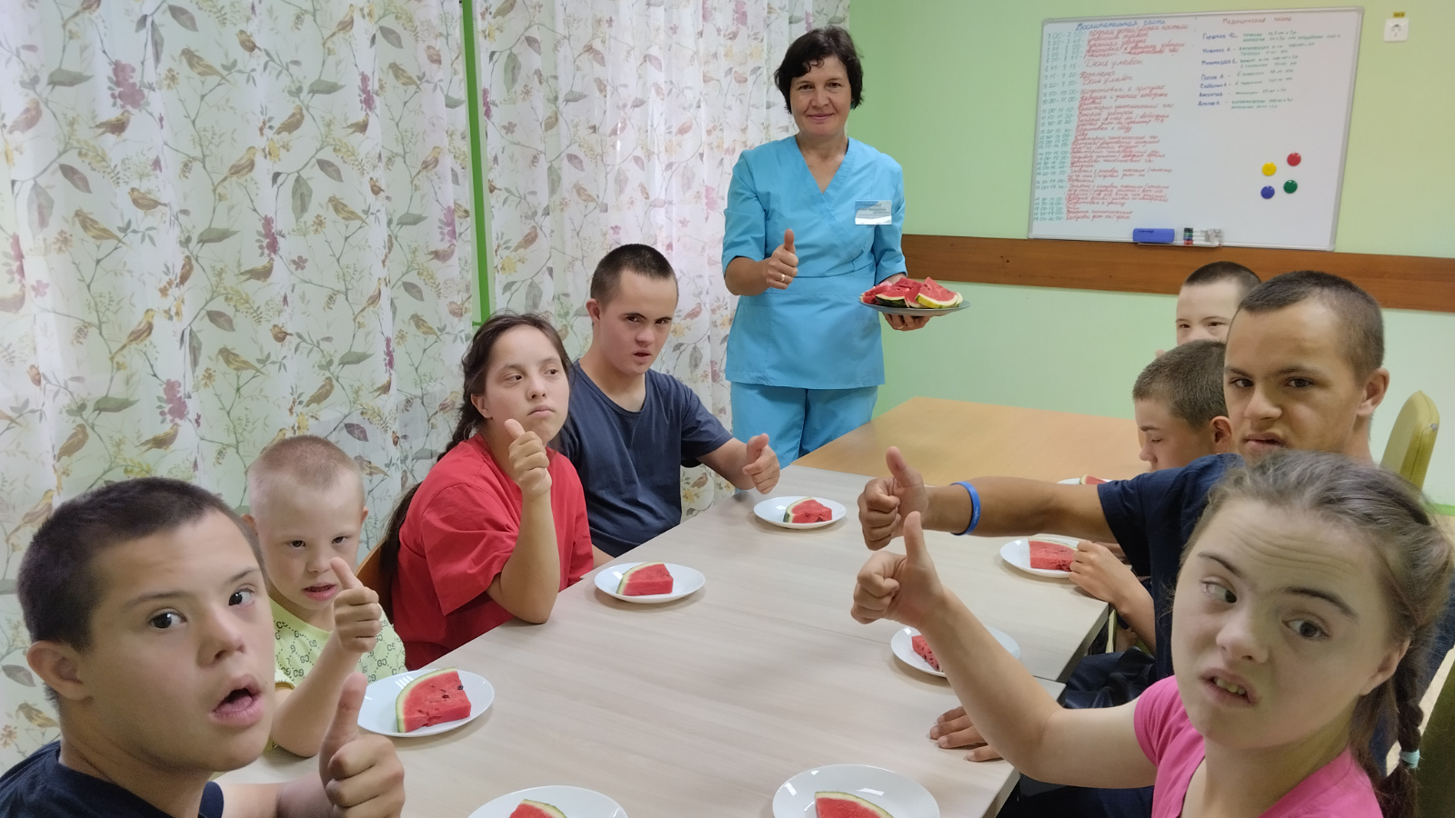 Коррекционно-развивающее занятие «Сладкий арбуз» - ГКУ «Верхне-Отарский  детский дом-интернат, предназначенный для граждан, имеющих психические  расстройства» | 04.08.2023 | Богатые Сабы - БезФормата