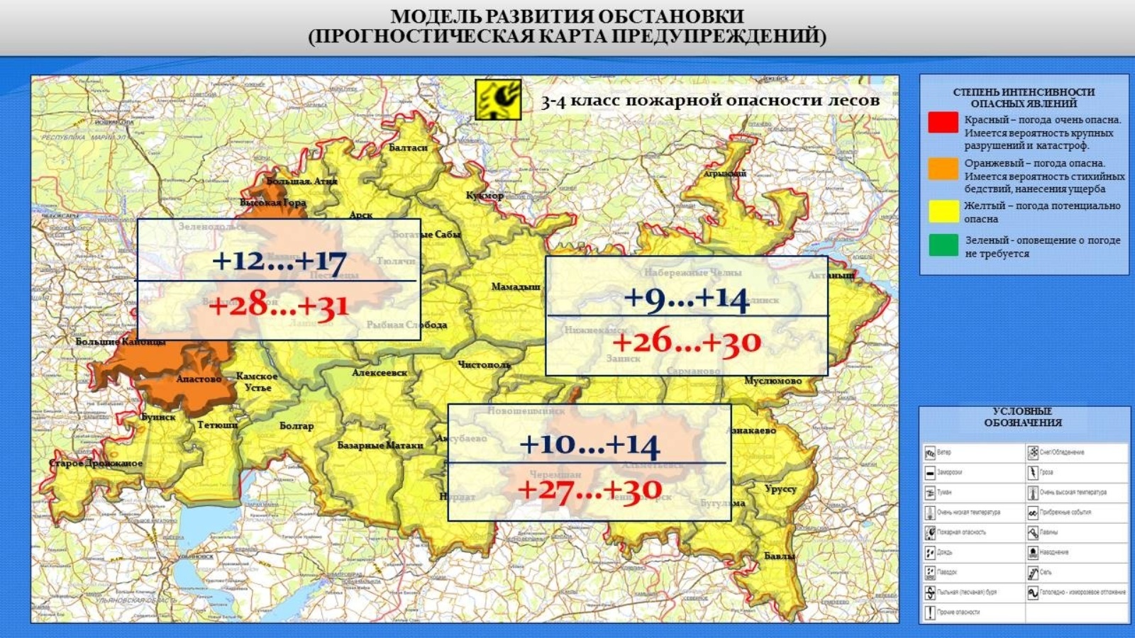 Погода камские поляны карта осадков