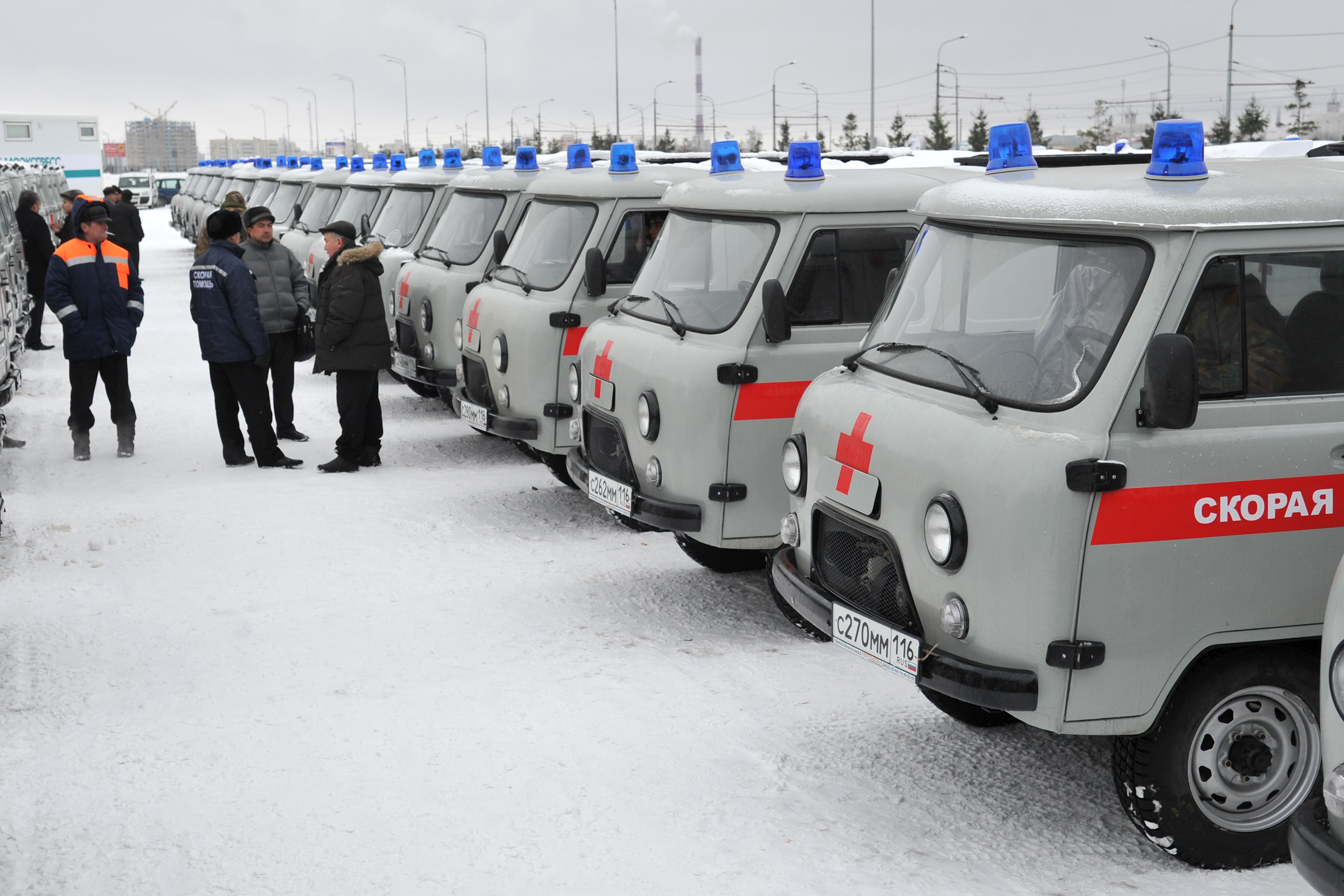 Машины скорой медицинской помощи Татарстане
