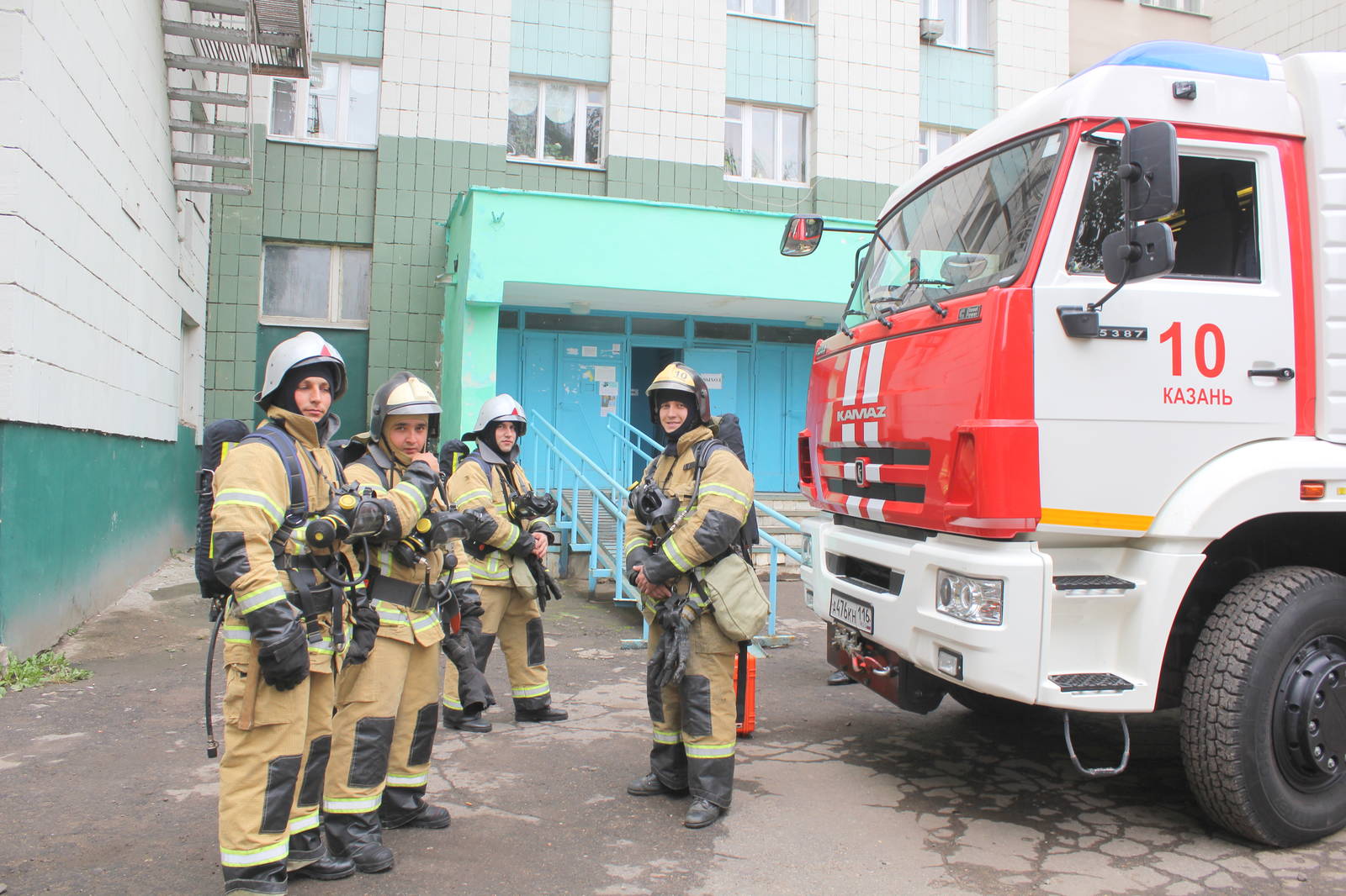 Фото пожарных казани